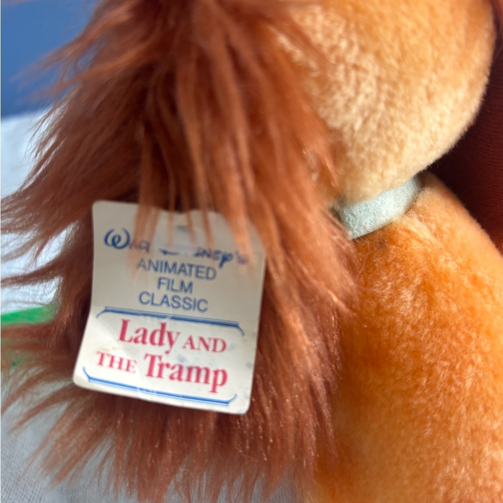 Vintage Lady & The Tramp Plush. - Picture 3 of 8